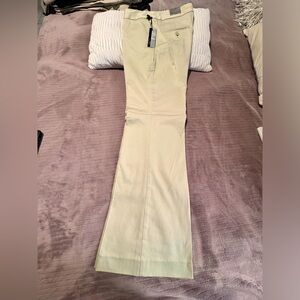 Express brand pants , style Editor flare legs low Ride , Straight Trough Hip